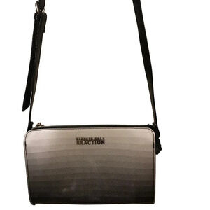 Kenneth Cole Reaction Faux Leather Mini Crossbody Purse Color Shaded